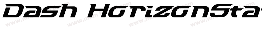 Dash HorizonStation字体转换